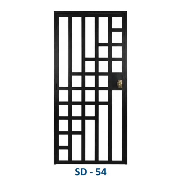 Safety Door Grill Design 54 by Simmply Perfect, Hyderabad