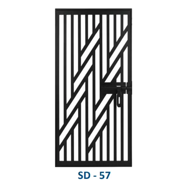 Safety Door Grill Design 57 by Simmply Perfect, Hyderabad