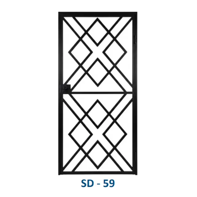 Safety Door Grill Design 59 by Simmply Perfect, Hyderabad