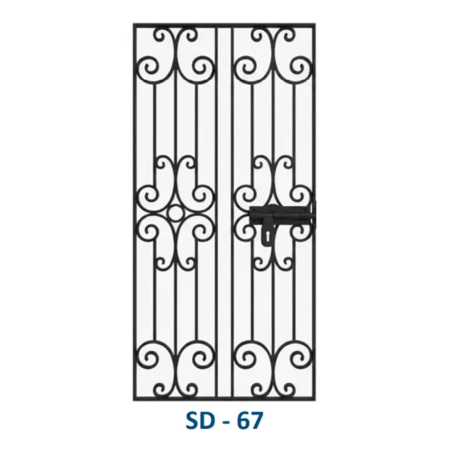 Safety Door Grill Design 67 | Simmply Perfect Safety Door Grill Design 67 by Simmply Perfect, Hyderabad