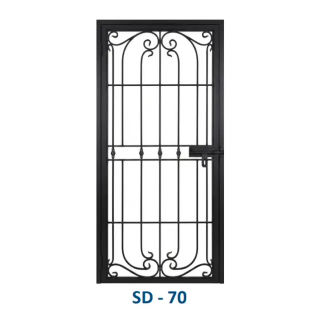 Safety Door Grill Design 70 by Simmply Perfect, Hyderabad