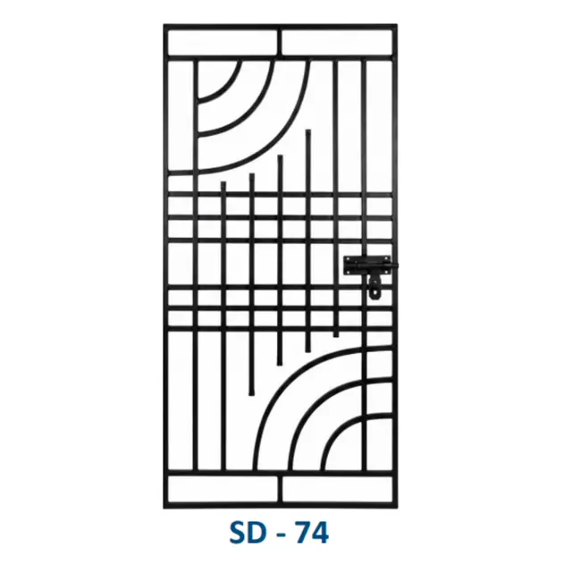 Safety Door Grill Design 74 by Simmply Perfect, Hyderabad