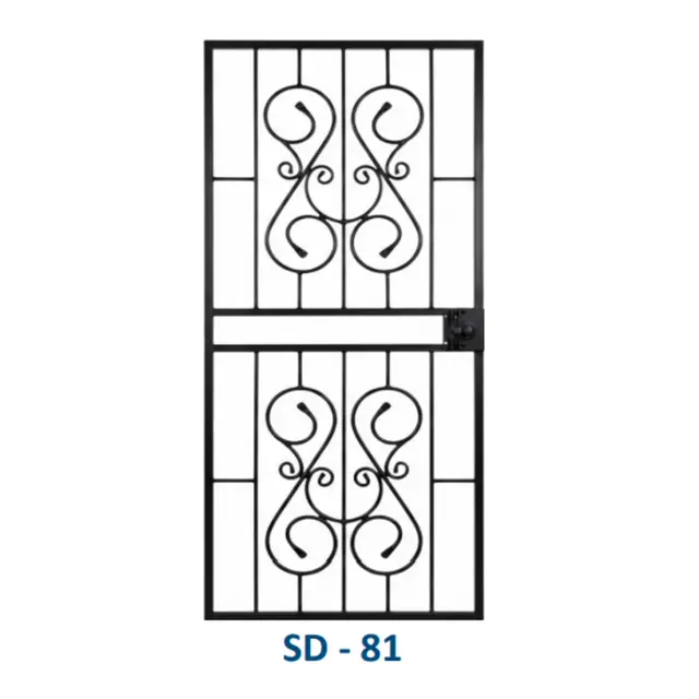 Safety Door Grill Design 81 by Simmply Perfect, Hyderabad