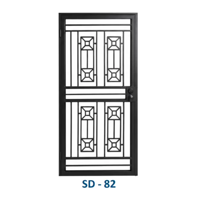 Safety Door Grill Design 82 by Simmply Perfect, Hyderabad