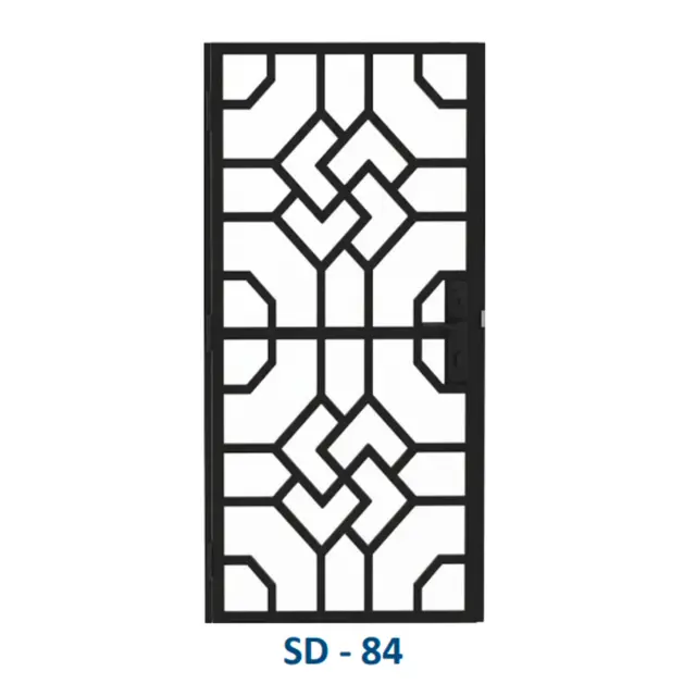 Safety Door Grill Design 84 by Simmply Perfect, Hyderabad