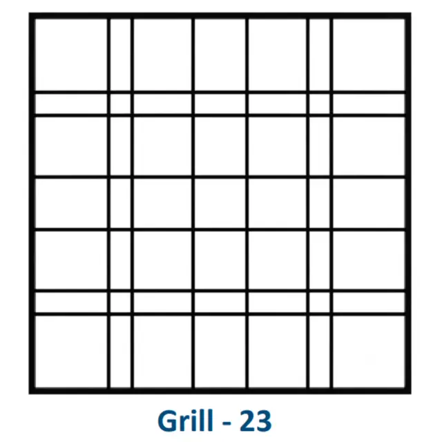 Safety Window Grill Design 23 | Simmply Perfect Safety Window Grill Design 23 by Simmply Perfect, Hyderabad