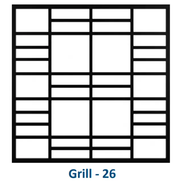 Safety Window Grill Design 26 | Simmply Perfect Safety Window Grill Design 26 by Simmply Perfect, Hyderabad