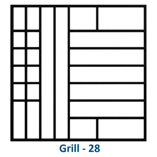 Safety Window Grill Design 28 | Simmply Perfect Safety Window Grill Design 28 by Simmply Perfect, Hyderabad
