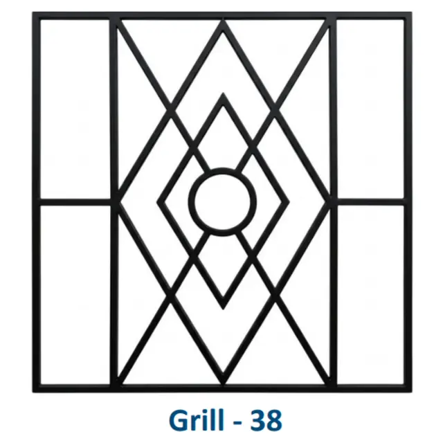 Safety Window Grill Design 38 | Simmply Perfect Safety Window Grill Design 38 by Simmply Perfect, Hyderabad