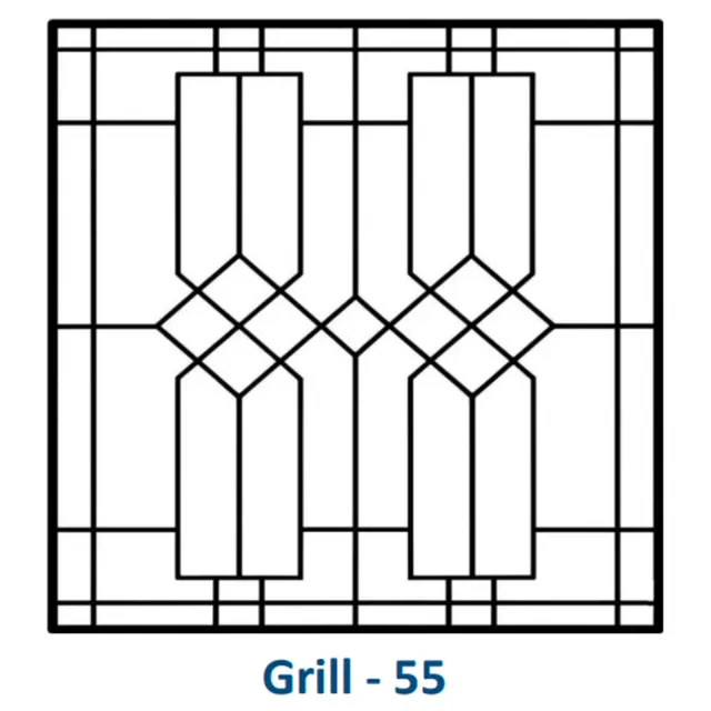 Safety Window Grill Design 55 by Simmply Perfect, Hyderabad