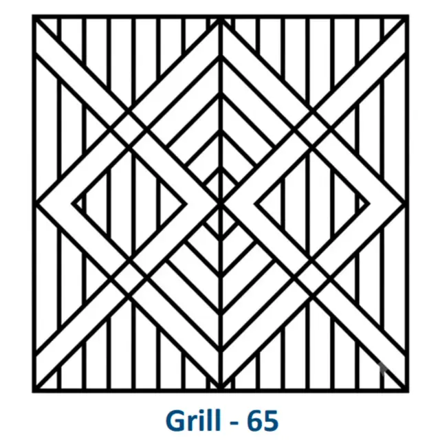 Safety Window Grill Design 65 by Simmply Perfect, Hyderabad
