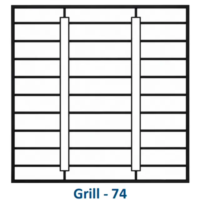 Safety Window Grill Design 74 by Simmply Perfect, Hyderabad