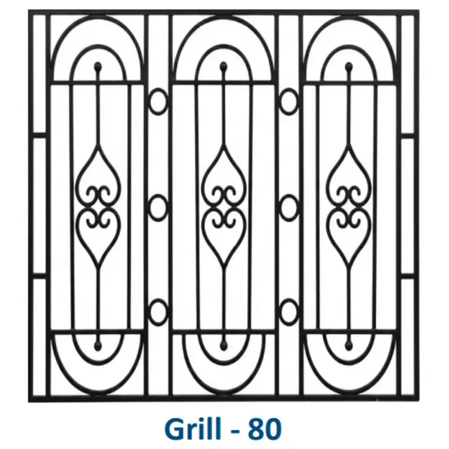 Safety Window Grill Design 80 by Simmply Perfect, Hyderabad