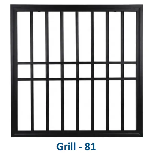 Safety Window Grill Design 81 by Simmply Perfect, Hyderabad