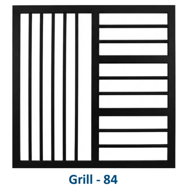Safety Window Grill Design 84 by Simmply Perfect, Hyderabad