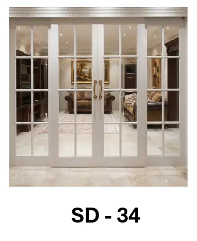 Shed Partition with Door Design 34 | Simmply Perfect Shed Partition with Door Design 34 by Simmply Perfect, Hyderabad