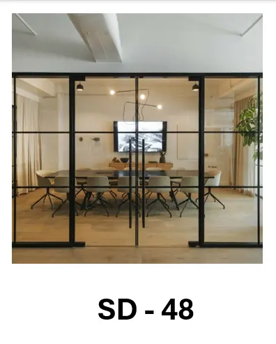 Shed Partition with Door Design 48 | Simmply Perfect Shed Partition with Door Design 48 by Simmply Perfect, Hyderabad