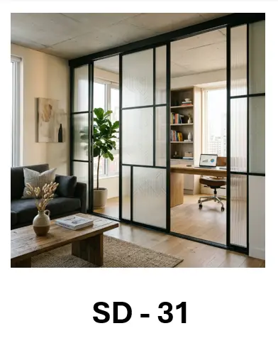 Shed Sliding partition Design 31 | Simmply Perfect Shed Sliding partition Design 31 by Simmply Perfect, Hyderabad