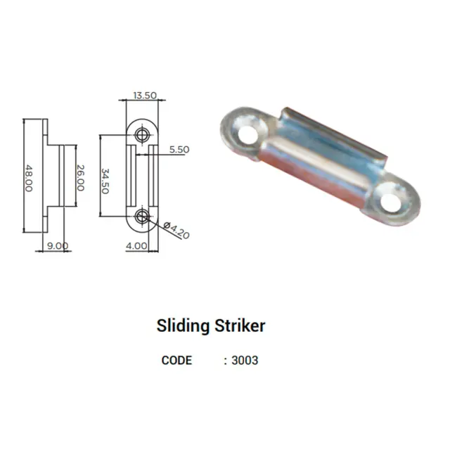 Sliding Striker for UPVC Windows & Doors | Simmply Perfect Sliding Striker for UPVC Windows & Doors by Simmply Perfect, Hyderabad