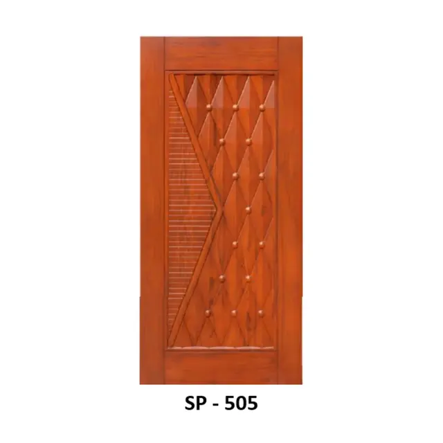 Teak 3d Door Design 505 | Simmply Perfect Teak 3d Door Design 505 by Simmply Perfect, Hyderabad