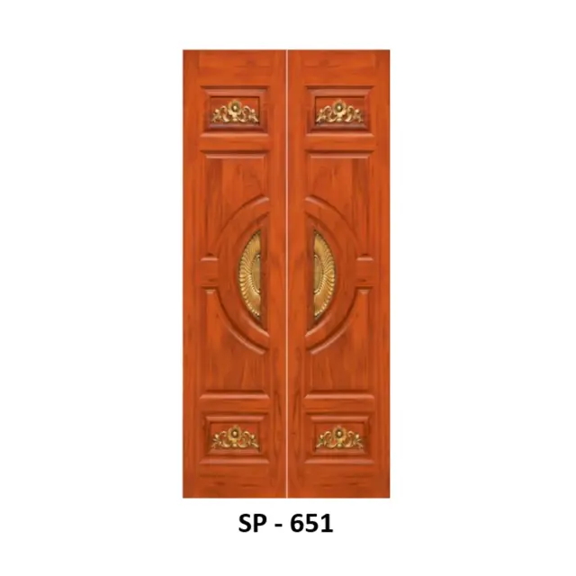 Teak Antique Carving Door Design 651 | Simmply Perfect Teak Antique Carving Door Design 651 by Simmply Perfect, Hyderabad