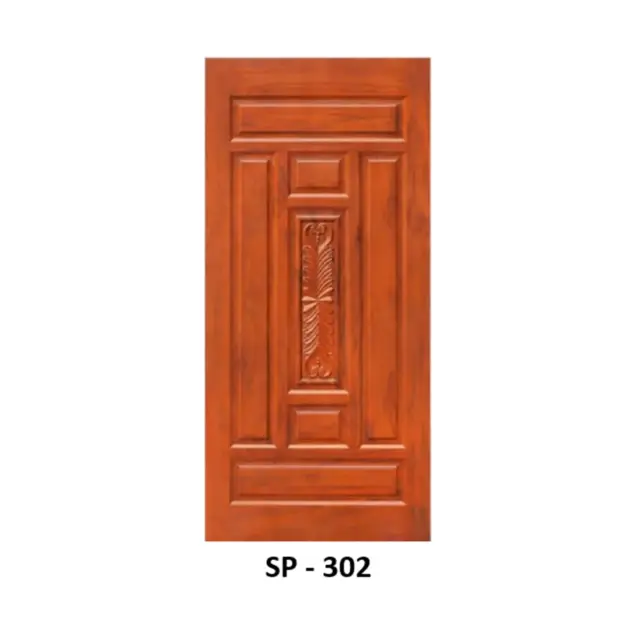 Teak Center Carving Door Design 302 | Simmply Perfect Teak Center Carving Door Design 302 by Simmply Perfect, Hyderabad