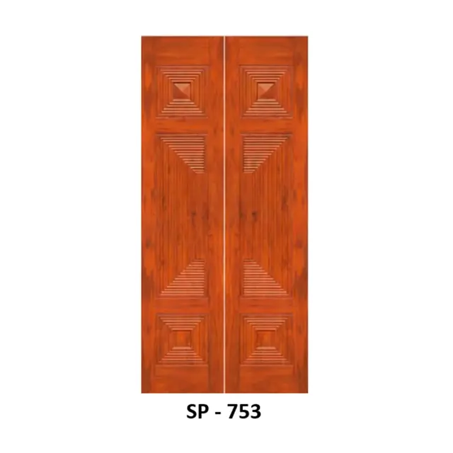 Teak Double Door Design 753 | Simmply Perfect Teak Double Door Design 753 by Simmply Perfect, Hyderabad