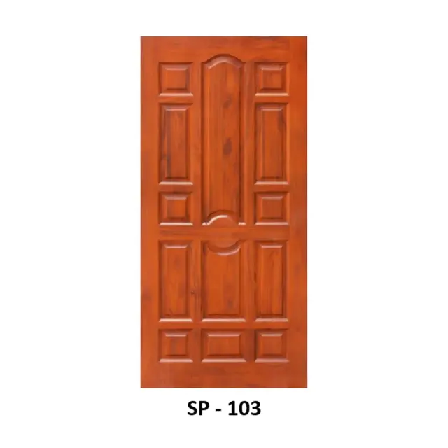 Teak Wooden Panel Door Design 103 | Simmply Perfect Teak Wooden Panel Door Design 103 by Simmply Perfect, Hyderabad