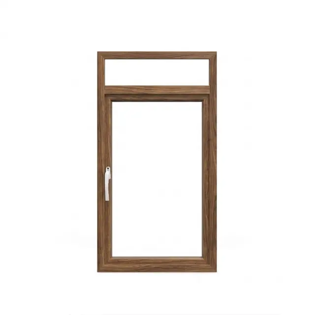 Walnut UPVC 60 Series Combination Single Casement Door | Simmply Perfect Walnut UPVC 60 Series Combination Single Casement Door by Simmply Perfect, Hyderabad