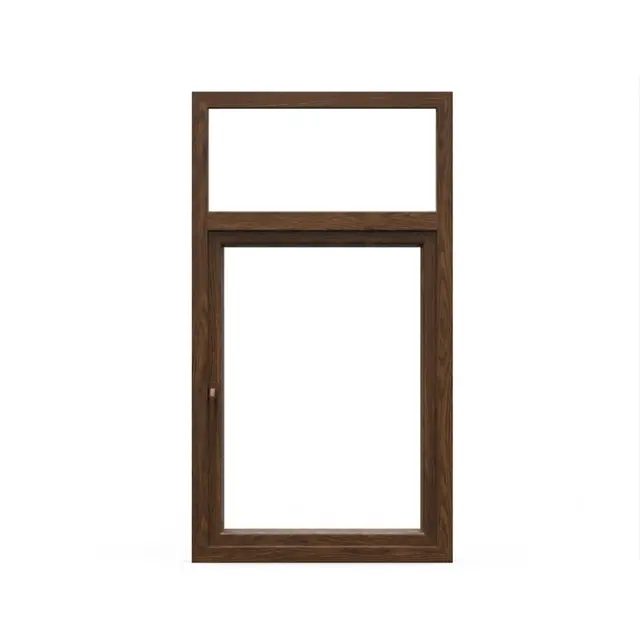 Walnut UPVC 60 Series Combination Single Casement Window Walnut UPVC 60 Series Combination Single Casement Window by Simmply Perfect, Hyderabad