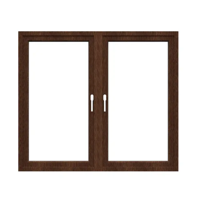 Walnut UPVC 60 Series Double Casement Door | Simmply Perfect Walnut UPVC 60 Series Double Casement Door by Simmply Perfect, Hyderabad