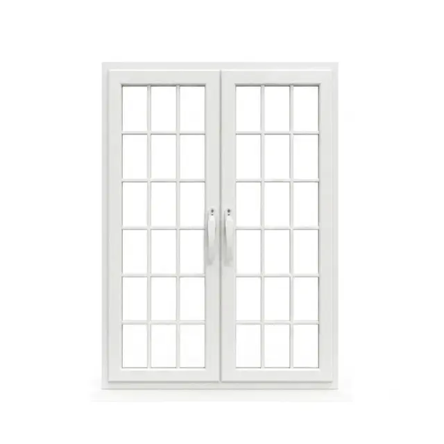 White UPVC 60 Series French Double Casement Door | Simmply Perfect White UPVC 60 Series French Double Casement Door by Simmply Perfect, Hyderabad