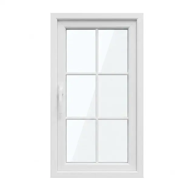 White UPVC 60 Series French Single Casement Door | Simmply Perfect White UPVC 60 Series French Single Casement Door by Simmply Perfect, Hyderabad