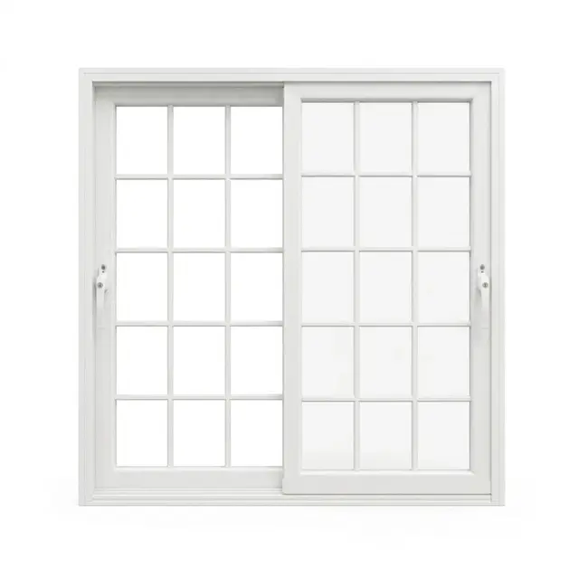 White UPVC 62 Series 2-Track French Sliding Door | Simmply Perfect White UPVC 62 Series 2-Track French Sliding Door by Simmply Perfect, Hyderabad