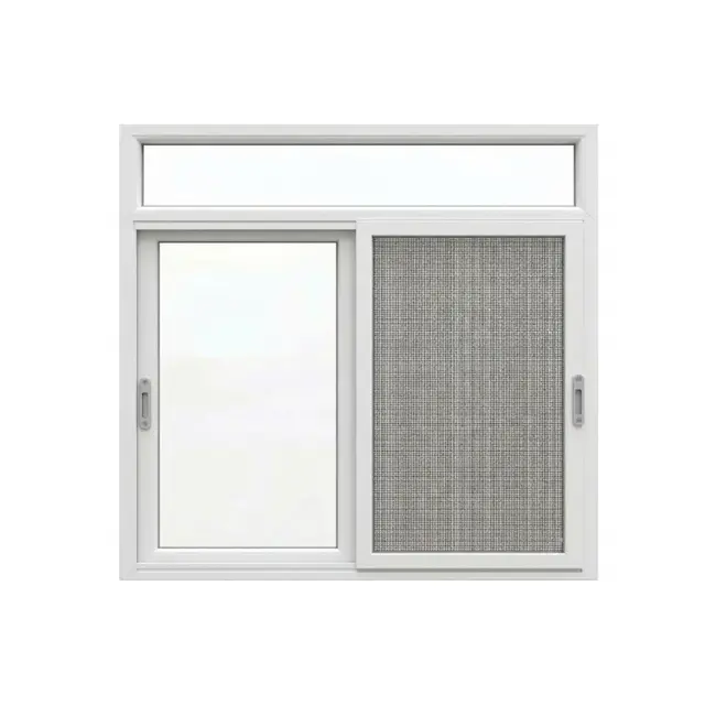 White UPVC 80 Series 2.5-Track Combination Sliding Window with Top Fix White UPVC 80 Series 2.5-Track Combination Sliding Window with Top Fix by Simmply Perfect, Hyderabad