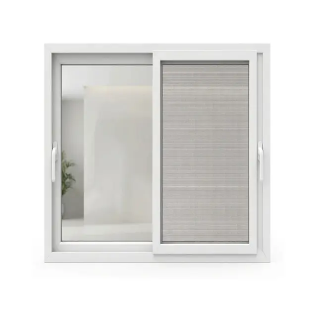 White UPVC 90 Series 2.5-Track 2-Panel Sliding Door with Mesh White UPVC 90 Series 2.5-Track 2-Panel Sliding Door with Mesh by Simmply Perfect, Hyderabad