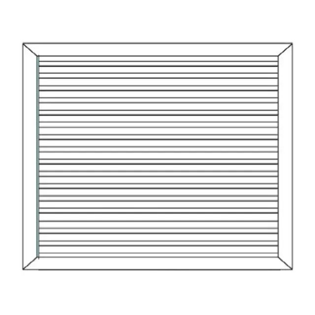 White UPVC Ventilator Design 12 by Simmply Perfect, Hyderabad
