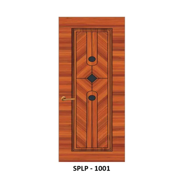 WPC Digital Groove Door (SPLP 1001) | Simmply Perfect WPC Digital Groove Door (SPLP 1001) by Simmply Perfect, Hyderabad