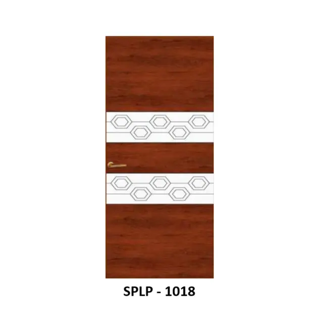 WPC Digital Groove Door (SPLP 1018) | Simmply Perfect WPC Digital Groove Door (SPLP 1018) by Simmply Perfect, Hyderabad
