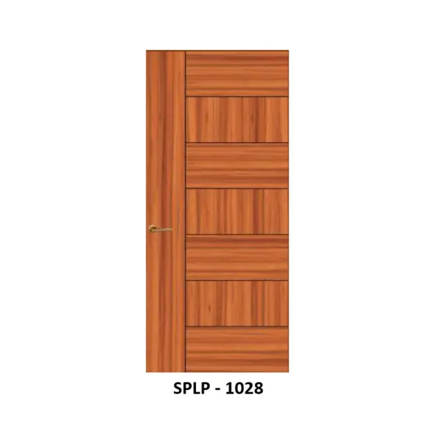 WPC Digital Groove Door (SPLP 1028) | Simmply Perfect WPC Digital Groove Door (SPLP 1028) by Simmply Perfect, Hyderabad