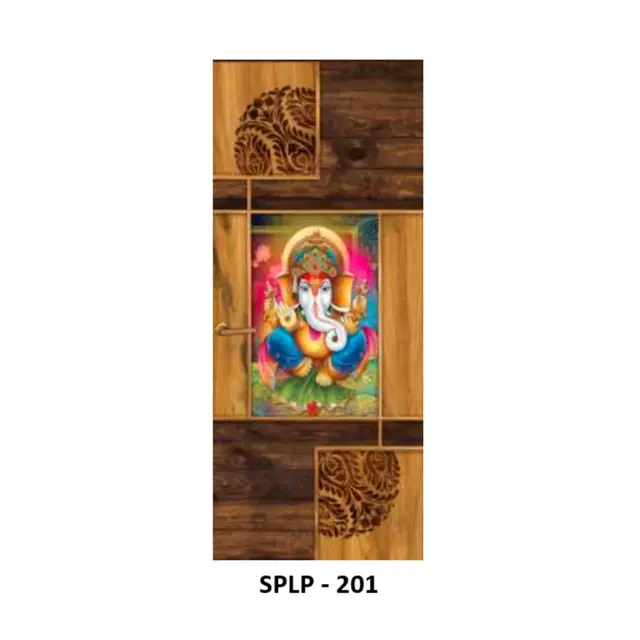 WPC Digital Pooja Door (SPLP 201) | Simmply Perfect WPC Digital Pooja Door (SPLP 201) by Simmply Perfect, Hyderabad