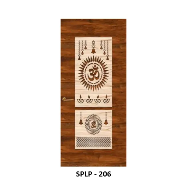 WPC Digital Pooja Door (SPLP 206) | Simmply Perfect WPC Digital Pooja Door (SPLP 206) by Simmply Perfect, Hyderabad