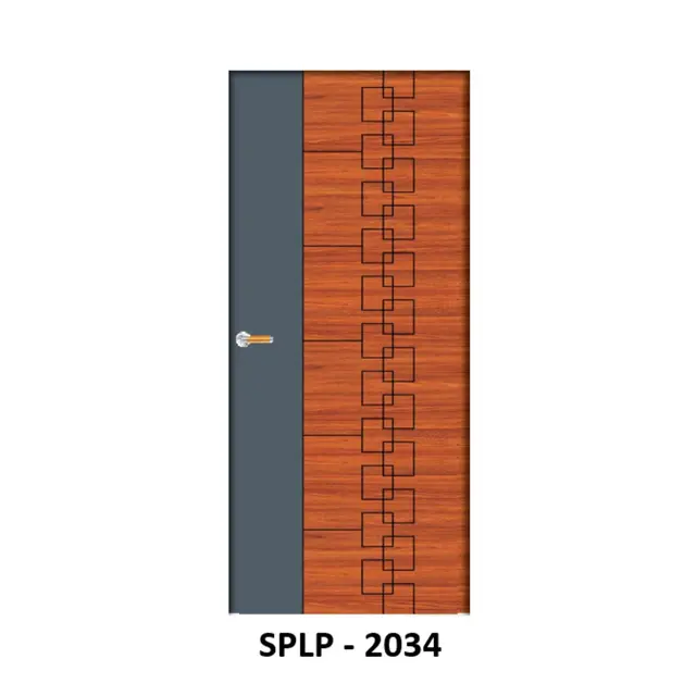 WPC Door SPLP Design 2034 | Simmply Perfect WPC Door SPLP Design 2034 by Simmply Perfect, Hyderabad