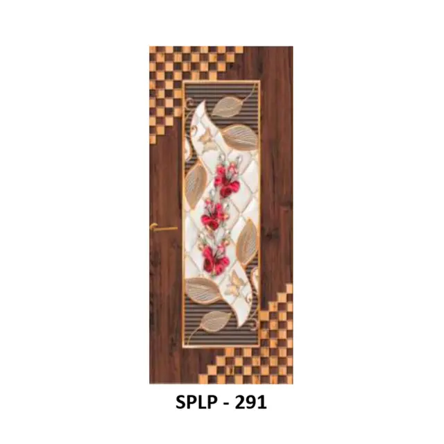 WPC Flowery Digital Door (SPLP 291) | Simmply Perfect WPC Flowery Digital Door (SPLP 291) by Simmply Perfect, Hyderabad