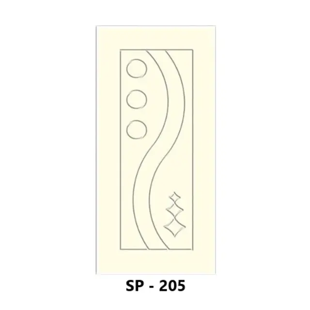 WPC Grooved Door Design 205 | Simmply Perfect WPC Grooved Door Design 205 by Simmply Perfect, Hyderabad
