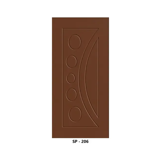 WPC Grooved Door Design 206 by Simmply Perfect, Hyderabad