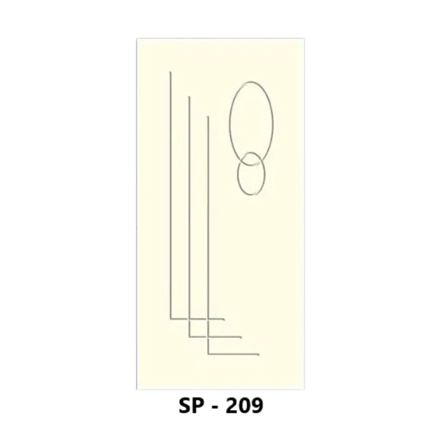 WPC Grooved Door Design 209 by Simmply Perfect, Hyderabad