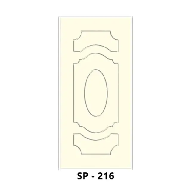 WPC Grooved Door Design 216 by Simmply Perfect, Hyderabad