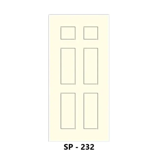 WPC Grooved Door Design 232 | Simmply Perfect WPC Grooved Door Design 232 by Simmply Perfect, Hyderabad