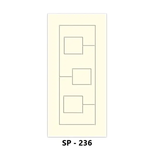 WPC Grooved Door Design 236 | Simmply Perfect WPC Grooved Door Design 236 by Simmply Perfect, Hyderabad